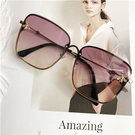 Women's Gradient Color Square Sunglasses - wnkrs