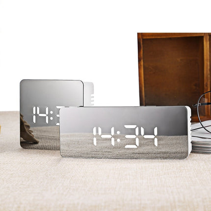 Square Mirror Alarm Clock - wnkrs