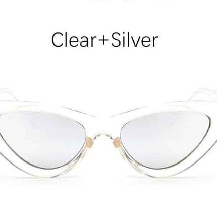 Women's Slim Cat Eye Sunglasses - wnkrs