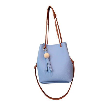 Women's PU Leather Bag with Small Handbag - Wnkrs