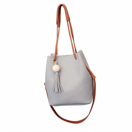 Women's PU Leather Bag with Small Handbag - Wnkrs