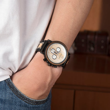 Men's Mechanical Wooden Watch - wnkrs