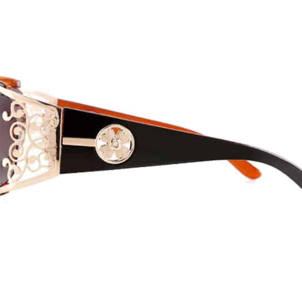 Women's Metal Lace Polarized Sunglasses - wnkrs