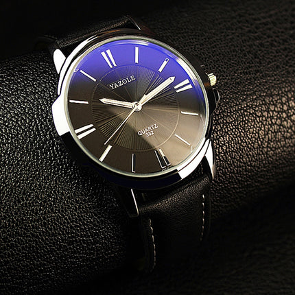 Glass Dual Elegant Men's Quartz Watch - wnkrs