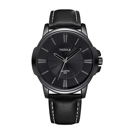 Glass Dual Elegant Men's Quartz Watch - wnkrs