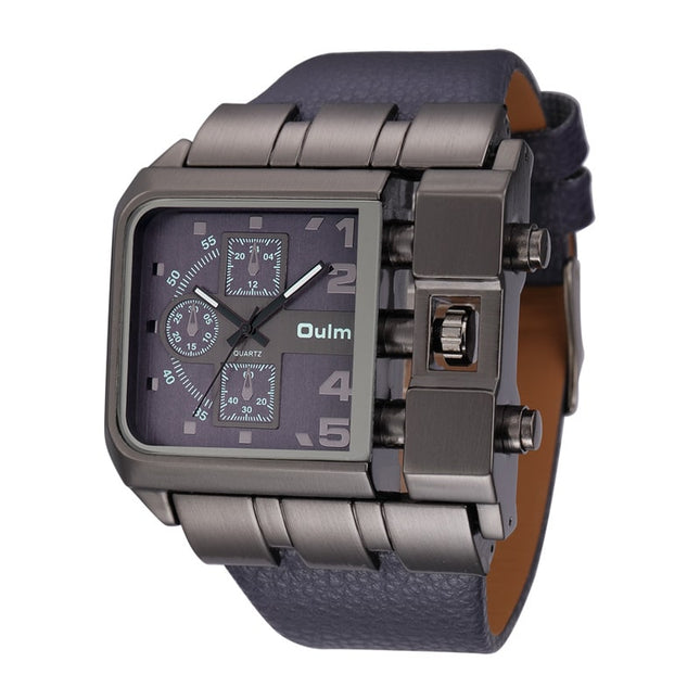 Square Shape Dial Casual Style Men's Watches - wnkrs