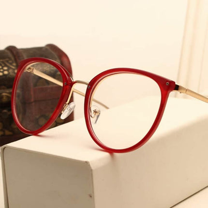 Women's Wide Frame Cat Eye Glasses - wnkrs