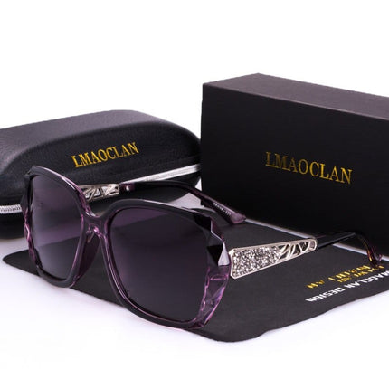 Luxury Square Women's Polycarbonate Sunglasses - wnkrs