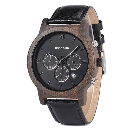 Men's Mechanical Leather Watch - wnkrs
