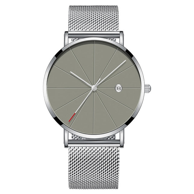 Men's Classic Mesh Stainless Steel Watch - wnkrs