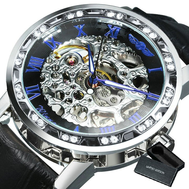Luxury  Mechanical Wristwatches for Men with Skeleton Dial - wnkrs