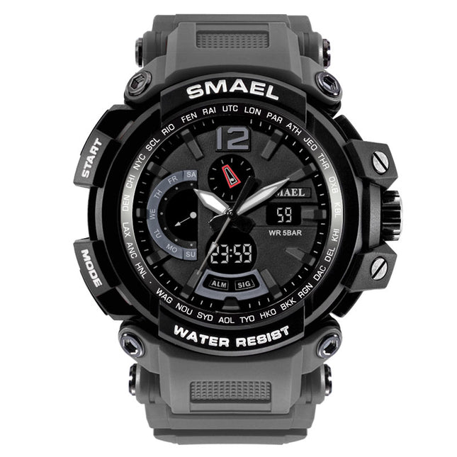Military Waterproof Sports Watches With Dual Display for Men - wnkrs