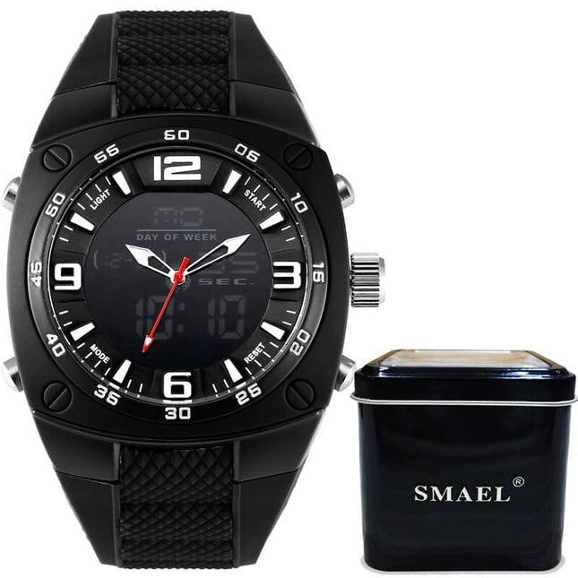 Men's Military Style Wide Bracelet Watches - wnkrs