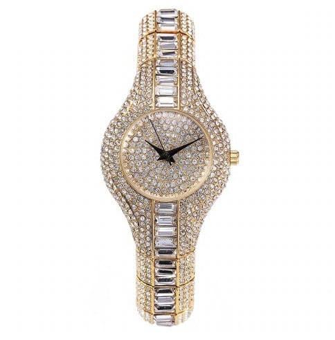 Sparkling Bracelet Watch, Colorful or Clear Accents