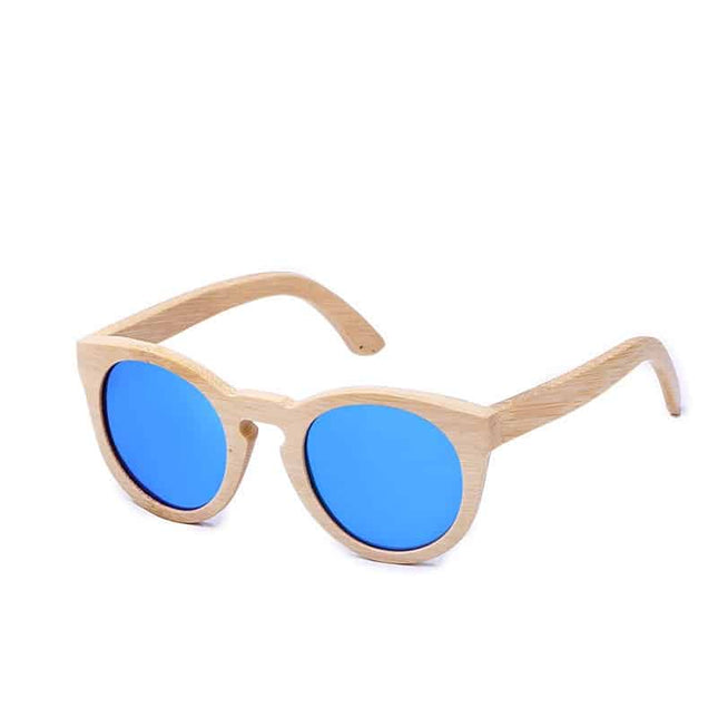 Boho Style Natural Bamboo Frame Women's Sunglasses - wnkrs