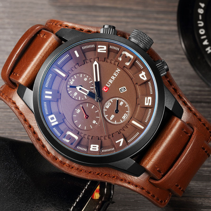 Waterproof Military Styled Quartz Wristwatches for Men - wnkrs