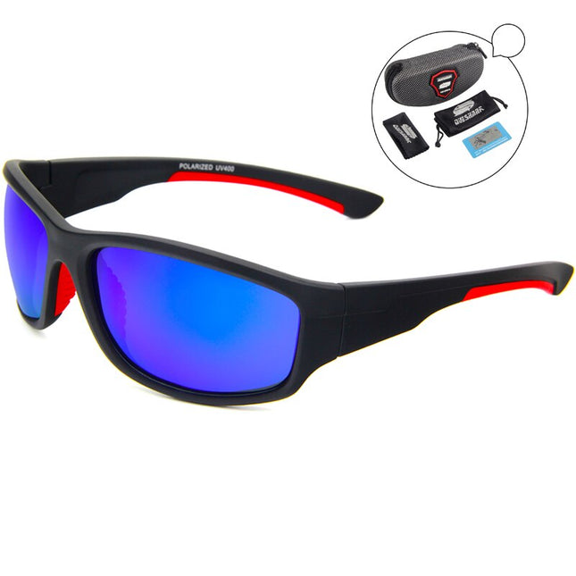 Men's Polarized Fishing Sunglasses with Case - wnkrs