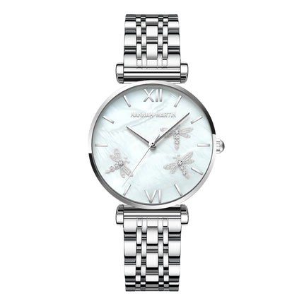 Women's Pearl Dragonfly Decorated Watch - wnkrs