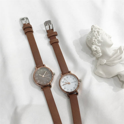 Women's Small Round Dial Watch - wnkrs