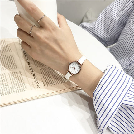 Women's Small Round Dial Watch - wnkrs
