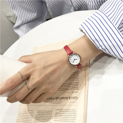 Women's Small Round Dial Watch - wnkrs