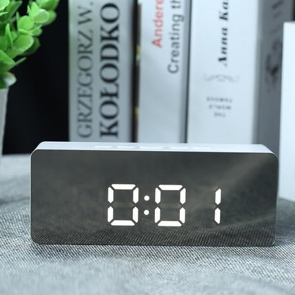 LED Digital Mirror Alarm Clock - wnkrs