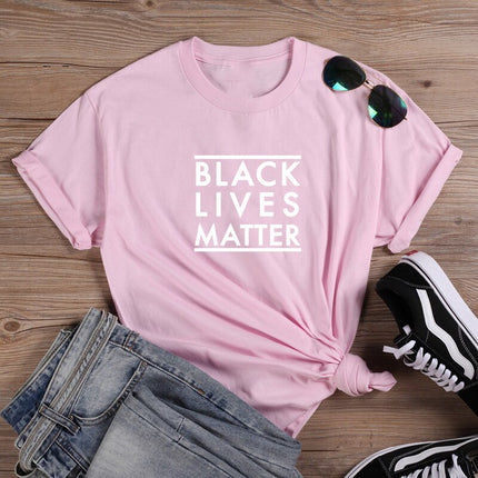 Black Lives Matter Printed T-Shirt for Women - Wnkrs