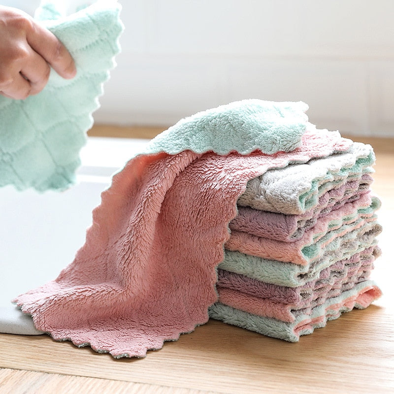 Microfiber Home Cleaning Cloths Set