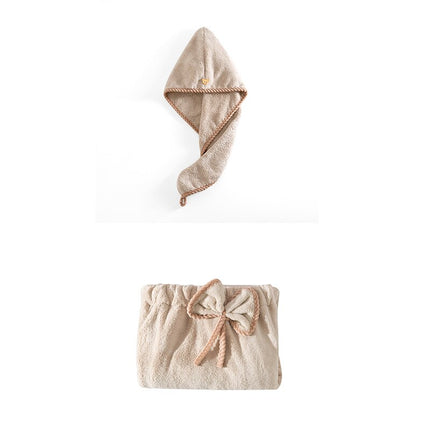 Women's Bath Towels and Hair Towel Set - Wnkrs