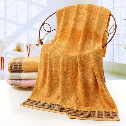Ornament Embroidery Bath Towel - Wnkrs