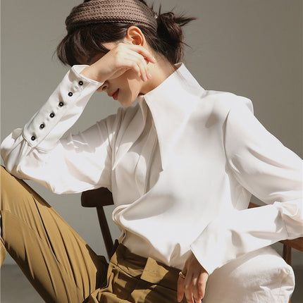 White Vintage Blouse - Wnkrs