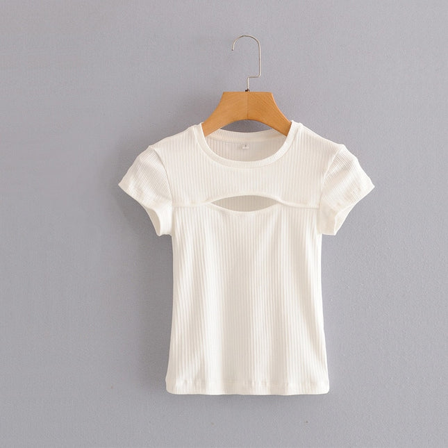 Women's T-Shirt Round Neck Short Sleeved T-Shirt - Wnkrs