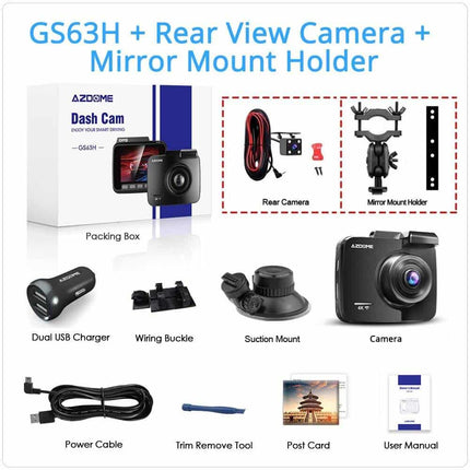 GPS WiFi Dash Camera Full HD - wnkrs
