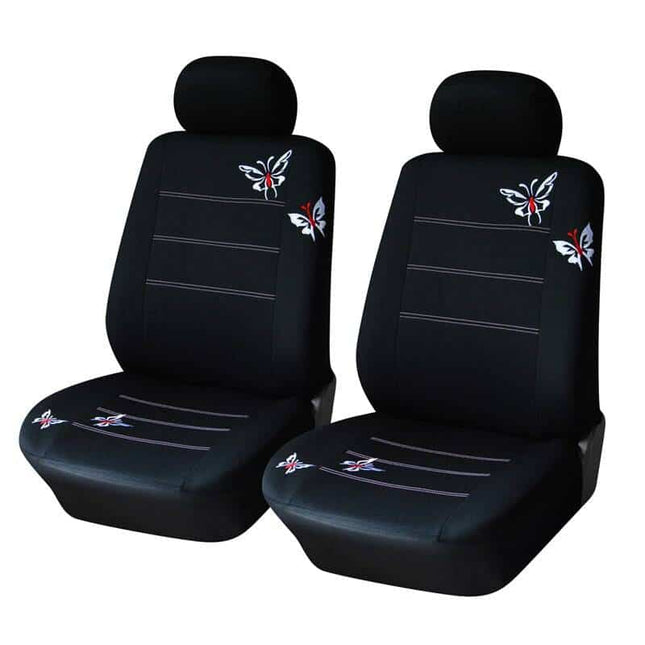 Butterfly Embroidered Seat Cover - wnkrs