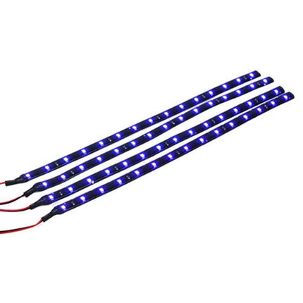 Blue LED Car Decorative Light Strips Set - wnkrs