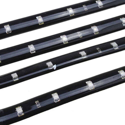 Blue LED Car Decorative Light Strips Set - wnkrs