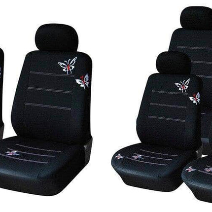 Butterfly Embroidered Seat Cover - wnkrs