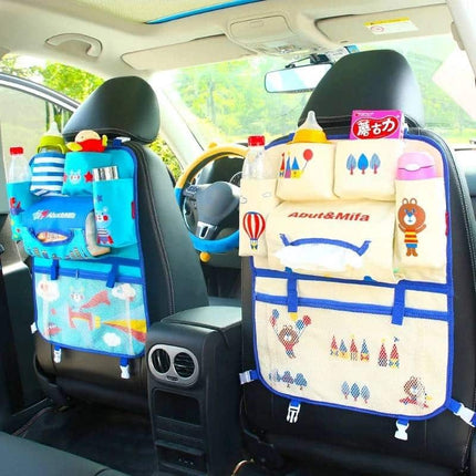 Cartoon Style Car Back Seat Organizer - wnkrs