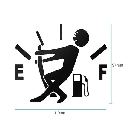 Funny Fuel Car Stickers - wnkrs