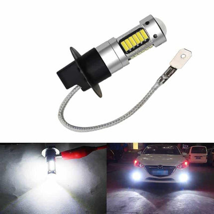 H3 LED Bulb 25W 4014 30SMD White Fog Light for Car - wnkrs