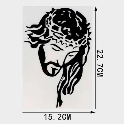 Jesus Christ Car Sticker - wnkrs
