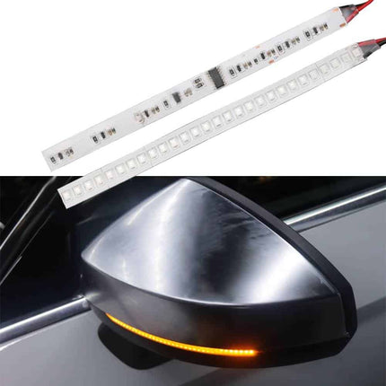 LED Car Mirror Turn Signal Strips Pair - wnkrs