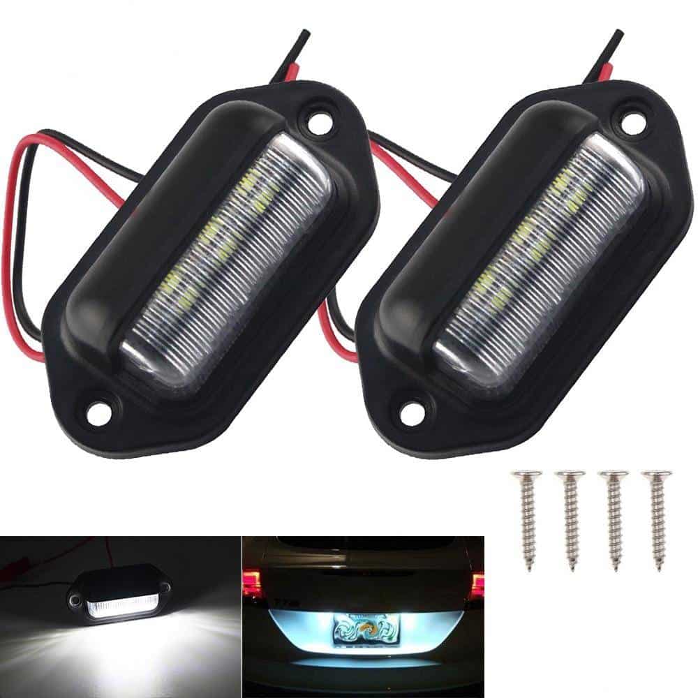 LED Number License Plate Light