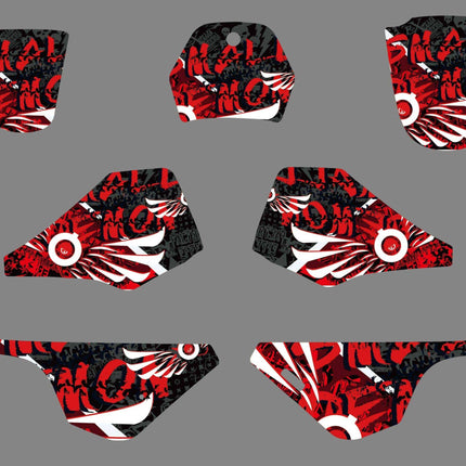 Motorcycle Graphics Decal Stickers - wnkrs