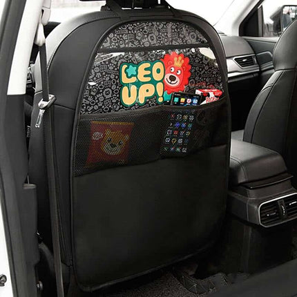 Protective Car Seat Back Cover and Organizer - wnkrs