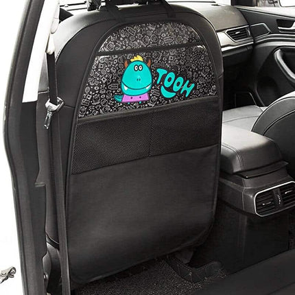 Protective Car Seat Back Cover and Organizer - wnkrs