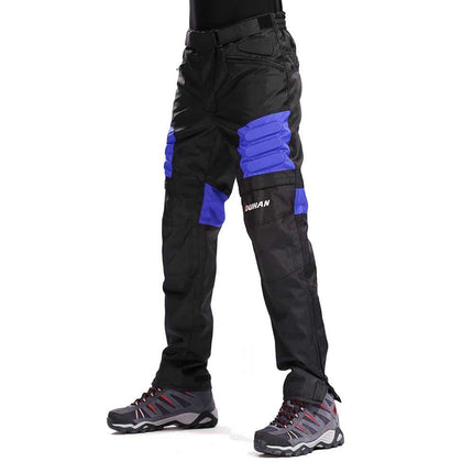 Windproof Motorcycle Pants with Protective Knee Pads - wnkrs