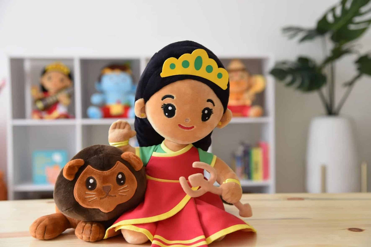Why do children get attached to plush toys?