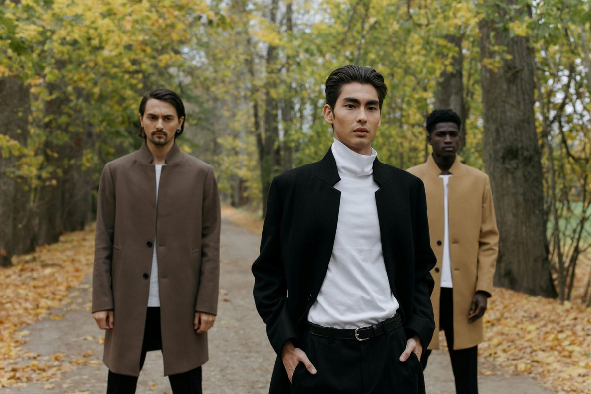 Bold and Masculine: Styling Tips and Trends for Men's Thick Stand Collar Coats