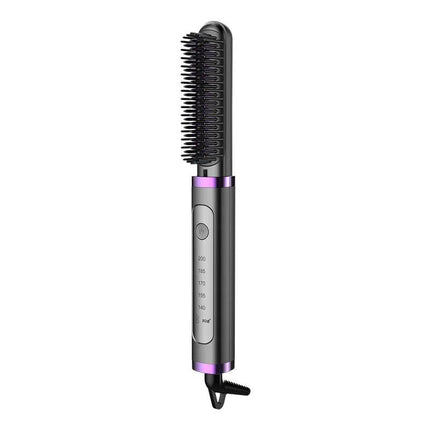 Electric Professional Negative Ion Hair Straightener Brush Curling Hot Comb - Wnkrs